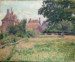 La Maison de la Sourde, Éragny, 1886