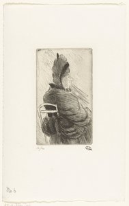 Femme assise