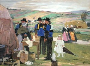 Pardon en Bretagne - Lucien Simon