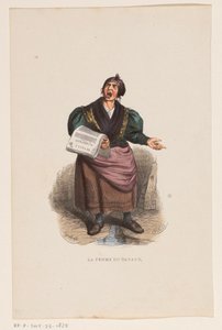 Vendeuse de journaux - Lucien Xavier Stypulkowski