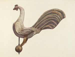 Girouette Coq - Lucille Chabot