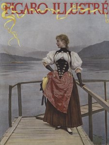 En Suisse. Couverture de Le Figaro Illustré, juillet 1893
