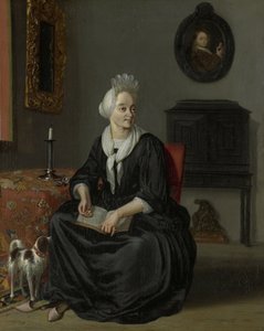 Anna de Hooghe (1645-1717), quatrième épouse du peintre