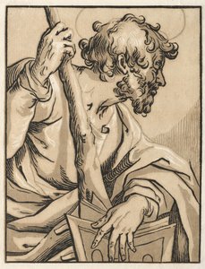 Christ et les Apôtres : Saint Judas Thaddée avec la massue, 1600s - Ludolph Büsinck