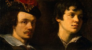 Deux têtes, par Ludovico Cardi dit il Cigoli - Ludovico Cardi