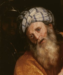 (détail) de Pilate de Ecce Homo