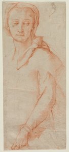 Étude de figure de femme en buste - Ludovico Cardi Cigoli