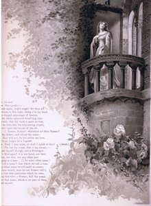 Juliette, ah moi ! Roméo elle parle., illustration de Roméo et Juliette