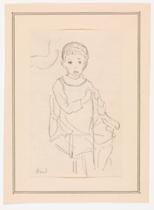 Garçon assis - Ludvig Find