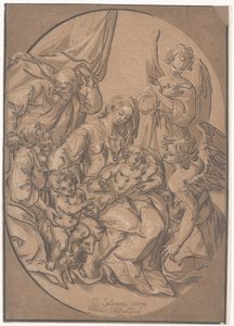 La Sainte Famille avec l