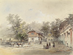 La laiterie à Vorderbrühl près de Vienne - Ludwig Czerny