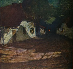 Une nuit au clair de lune, vers 1900, 1905