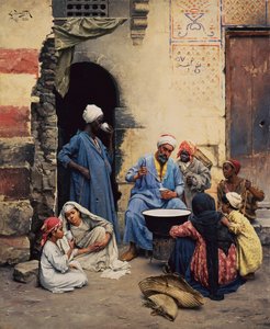 La vendeuse de lait, Le Caire