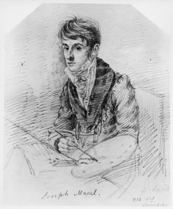 Portrait du peintre Josef Muxel - Ludwig Emil Grimm