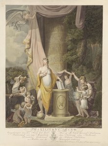 Allégorie du XVIIIe siècle passé - Ludwig Gottlieb Portman