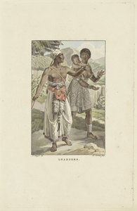 Habitants de la côte Loango-Angola - Ludwig Gottlieb Portman