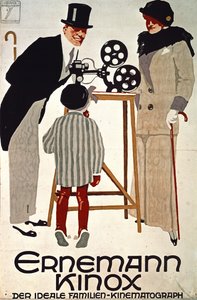 Ernemann Kinox, Der Ideale Familien Kinematograph (Le Ciné-caméra familial idéal), Allemagne - Ludwig Hohlwein