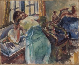Femme se rafraîchissant - Ludvik Peter Karsten
