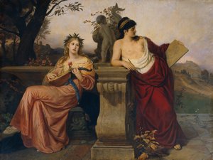 Allégorie de la musique et de la peinture