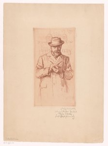 Autoportrait de Ludwig Michaleck - Ludwig Michalek