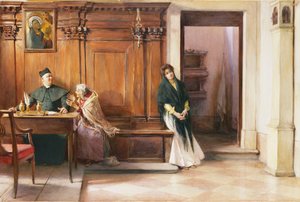 Une intervention cléricale, 1897