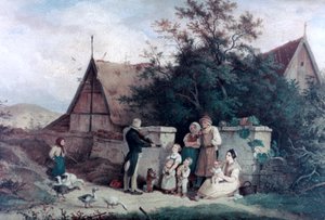 Le violoneux du village, 1845