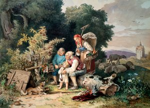 La famille du berger, 1837