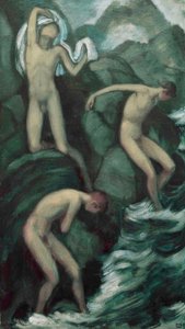 Ruisseau de montagne - Ludwig von Hofmann