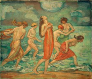 L. v. Hofmann, Filles se baignant