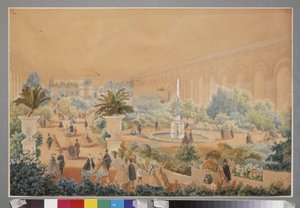 Exposition de fleurs au manège de Moscou