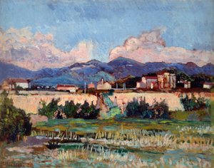Maisons et jardins à Ardenza, par Ulvi Liegi (1858-1939)
