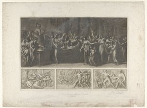 Quatre scènes de la guerre de Troie