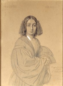 Portrait de George Sand, 1837
