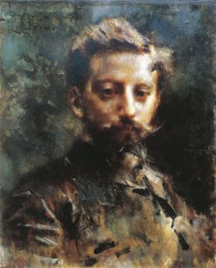 Portrait de Primo Levi, c.1880 - Luigi Conconi