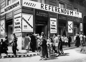 Prix de vente pour le référendum - Luigi Leoni