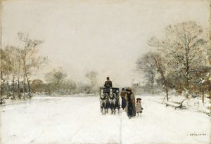 Dans la neige