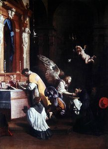 La dernière communion de Saint Bonaventure