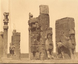 15 [Porte de toutes les Nations, Persépolis, Fars], 1840s-60s - Luigi Pesce