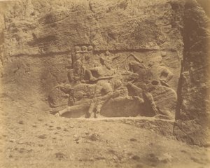 4 [Naksh-i Rustam, près de Persépolis], 1840-60 - Luigi Pesce