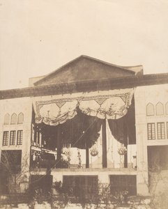 Salle du trône du paon, Téhéran, 1858