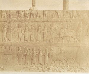 Procession sur la façade du grand escalier, 1858