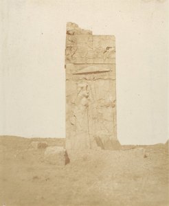 Ruine sulla terza terazza, Persépolis, 1858 - Luigi Pesce