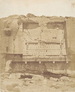 Tombe sur le rocher à Persépolis, 1858 - Luigi Pesce