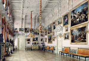 La salle de danse chez le comte Bezborodko, Saint-Pétersbourg, 1849