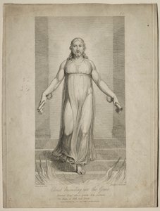 Christ descendant dans la tombe - Luigi Schiavonetti