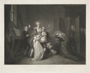 Dernière réunion de Louis XVI et sa famille - Luigi Schiavonetti