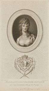 Marie Antoinette, Reine de France - Luigi Schiavonetti