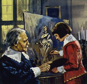 Anthony Van Dyck a étudié dans sa jeunesse auprès d
