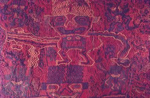 Textiles, Culture Paracas, Pérou, 2015