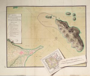 Carte de Callao et Lima